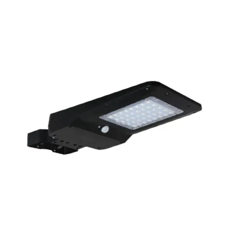 TETE DE LAMPADAIRE SOLAIRE 15W 3000K IP65 + détecteur ir