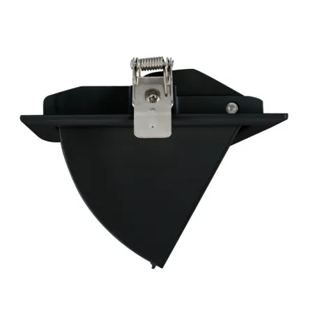 Encastrable 60w led orientable rectangulaire noir type halogène iodure 240x145mm-7800 lumens-500w