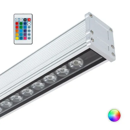 Lèche mur led rgb 50cm Wall Washer LED Contrôleur Intégré 18W