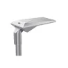 Tête de candélabre led 40w philips-5600 lumens-4000k-eclairage parking magasin routier