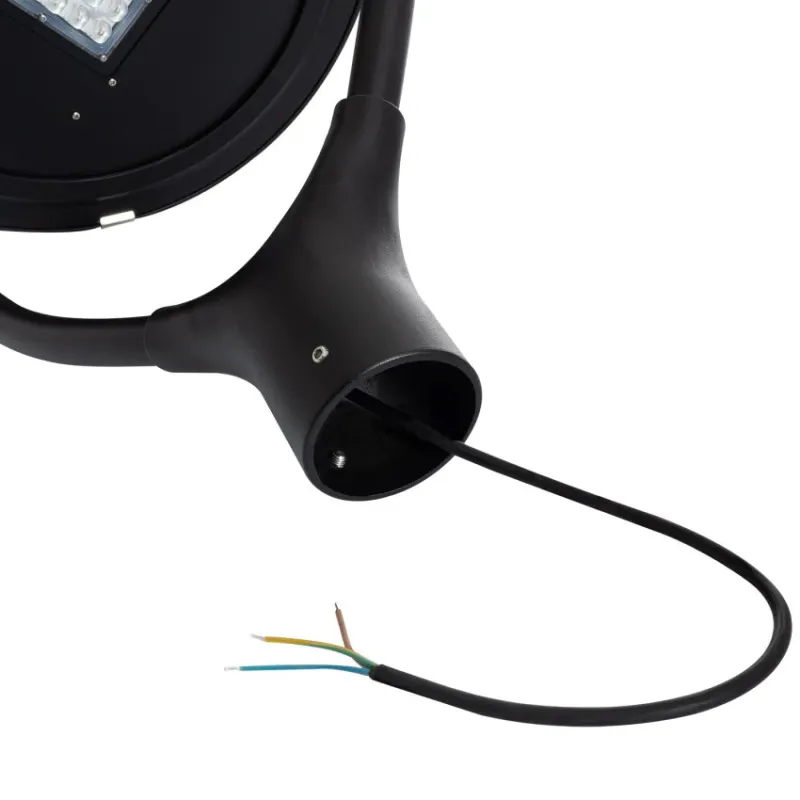 Tête de mat candélabre 40w LED philips-6000 lumens-éclairage public parking routier