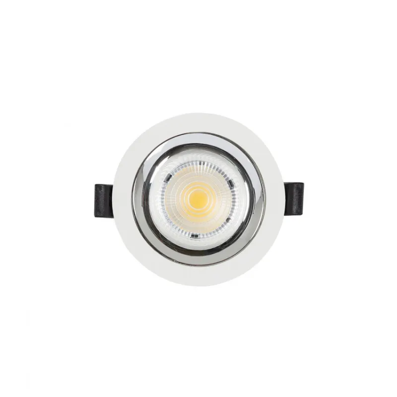 Encastrable rond 7w led blanc 75mm-520 lumens