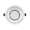Encastrable rond 18w led blanc 115mm-1400 lumens