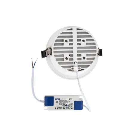 Encastrable rond 25w led blanc 140mm-2000 lumens