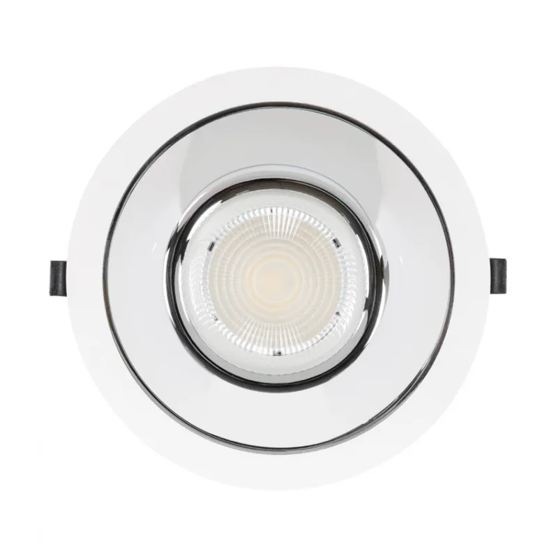 Encastrable rond 36w led blanc 170mm-2800 lumens