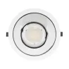 Encastrable rond 36w led blanc 170mm-2800 lumens