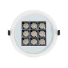 Encastrable 30w rond blanc 220mm-3600 lumens-24°-irc80