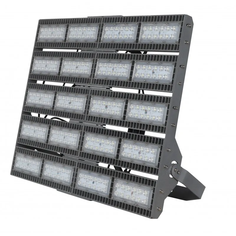 Projecteur led 1000W ip65-4000k-symétrique-122000 lumens sportif
