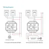 Module interrupteur rf bouton poussoir variateur triac appareillage mural