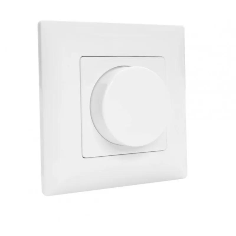 Interrupteur variateur blanc triac appareillage mural 220v
