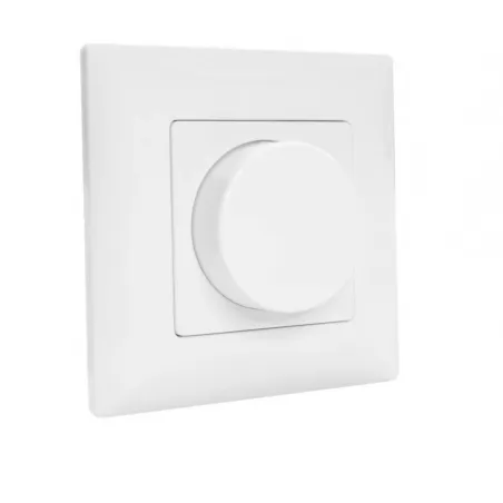 Interrupteur variateur blanc triac appareillage mural 220v