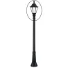 Tête INDURA MEDIUM 4 IP65 GX53 Noir. - Pas cher