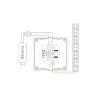 Télécommande rf murale pour contrôleur cct 4 zones Miboxer