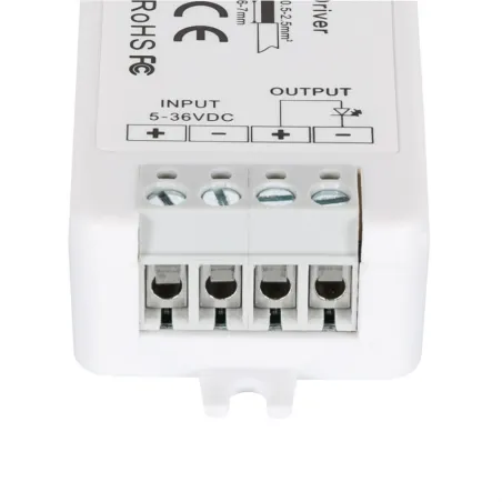 Contrôleur variateur 1-10v Ruban LED Monochrome 5v-36V compatible Télécommande RF et Bouton Poussoir