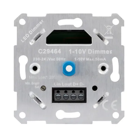 Interrupteur variateur 1-10v  blanc appareillage mural 220v