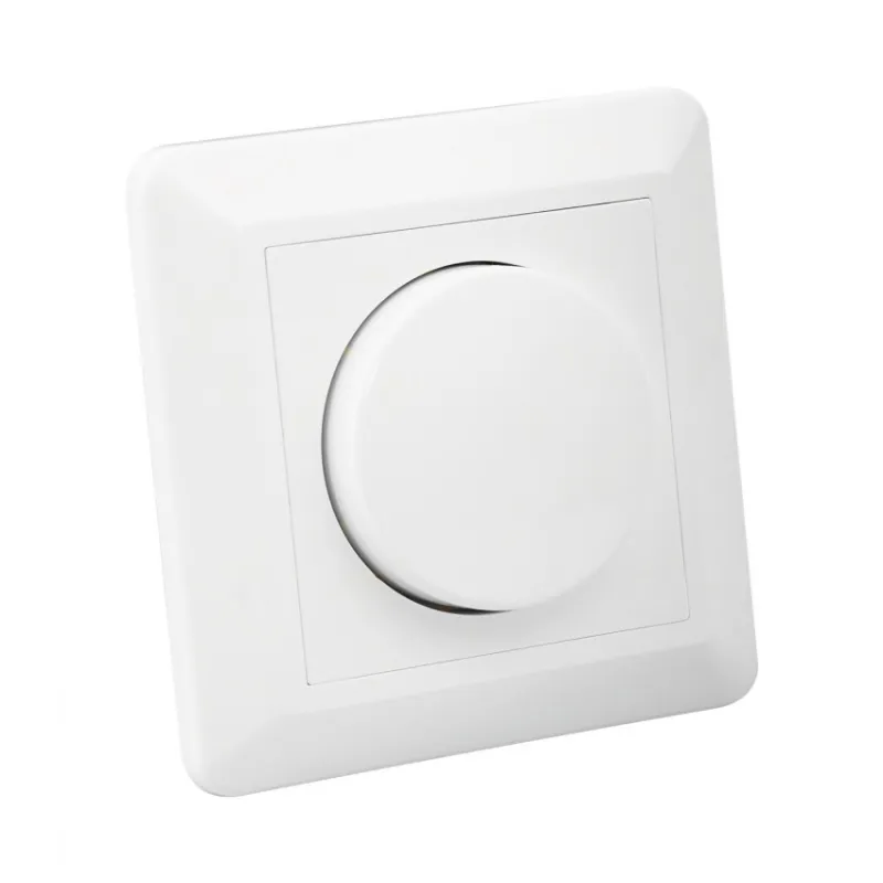 Interrupteur variateur 1-10v  blanc appareillage mural 220v