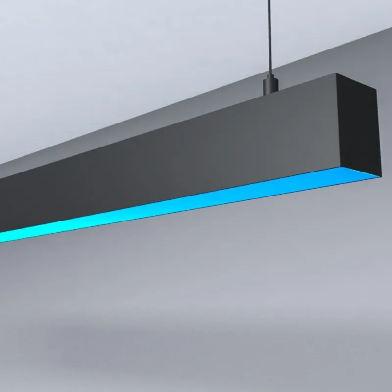 suspension-barre-aluminium-noir-profile-led-rgb-50cm-100cm-150cm-200cm