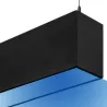 suspension-barre-aluminium-noir-profile-led-rgb-50cm-100cm-150cm-200cm
