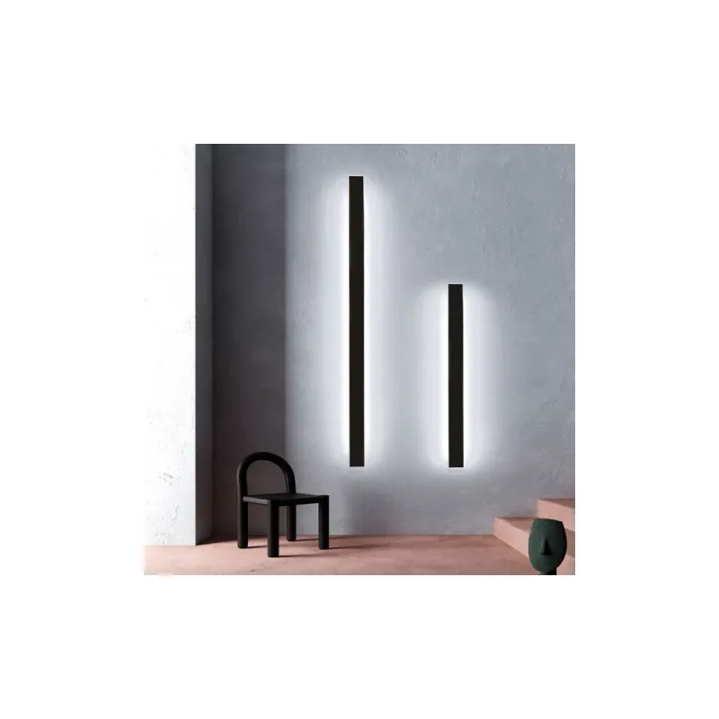 applique-noire-barre-aluminium-profile-led-variable-ip54-50cm-100cm-150cm-200cm-noir