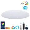 Plafonnier applique wifi rgb cct dynamique connecté smartphone Alexa google