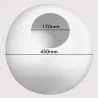 tete-de-mat-boule-45cm-culot-e27-eclairage-public