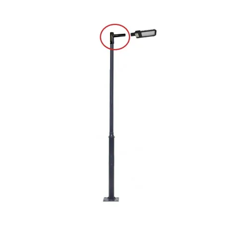 crosse-pour-mat-poteau-droit-tete-candelabre-eclairage-public-noir
