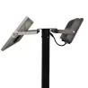support-projecteur-pour-mat-poteau-droit-candelabre-eclairage-public-noir