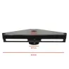 support-projecteur-pour-mat-poteau-droit-candelabre-eclairage-public-noir