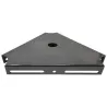 support-projecteur-pour-mat-poteau-droit-candelabre-eclairage-public-noir