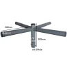 crosse-pour-mat-poteau-droit-4-tetes-candelabre-eclairage-public