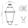 tete-de-mat-lanterne-40w-5400lm-eclairage-public-