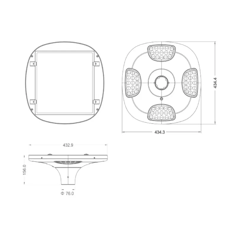 tete-de-lampadaire-solaire-100w-avec-mat-reglable-4000k-ip65