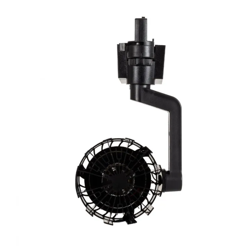 projecteur led 30w noir-36°-cri 80-3000lm-3000k-4000k-5000k-sur rail 3 allumages aluminium noir boutiques commerces