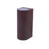 applique-murale-exterieure-ip54-effet-rouille-marron-double-gu10
