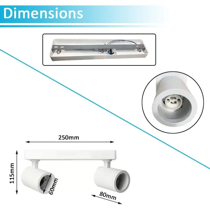 plafonnier-applique-double-tetes-orientable-blanche-culot-gu10