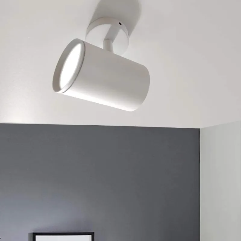 plafonnier-applique-tete-orientable-blanche-culot-gu10