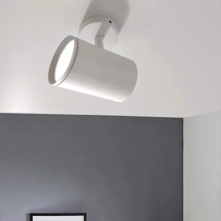 plafonnier-applique-tete-orientable-blanche-culot-gu10