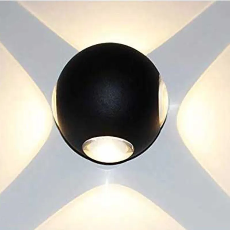 applique-murale-exterieure-12w-led-4-voies-1320-lumens-3000k-demi-boule
