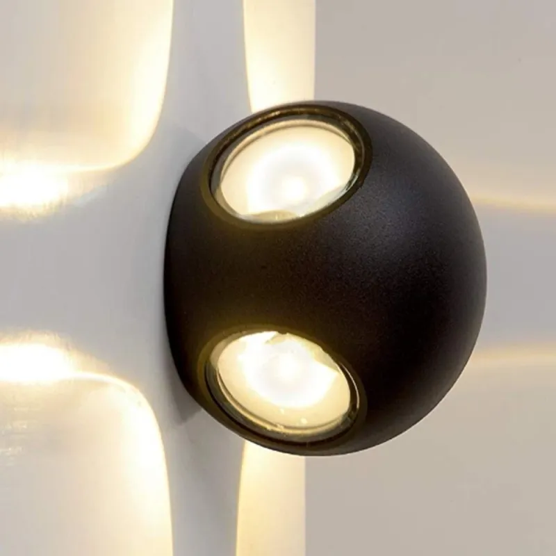 applique-murale-exterieure-12w-led-4-voies-1320-lumens-3000k-demi-boule