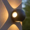 applique-murale-exterieure-12w-led-4-voies-1320-lumens-3000k-demi-boule