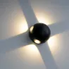 applique-murale-exterieure-12w-led-4-voies-1320-lumens-3000k-demi-boule