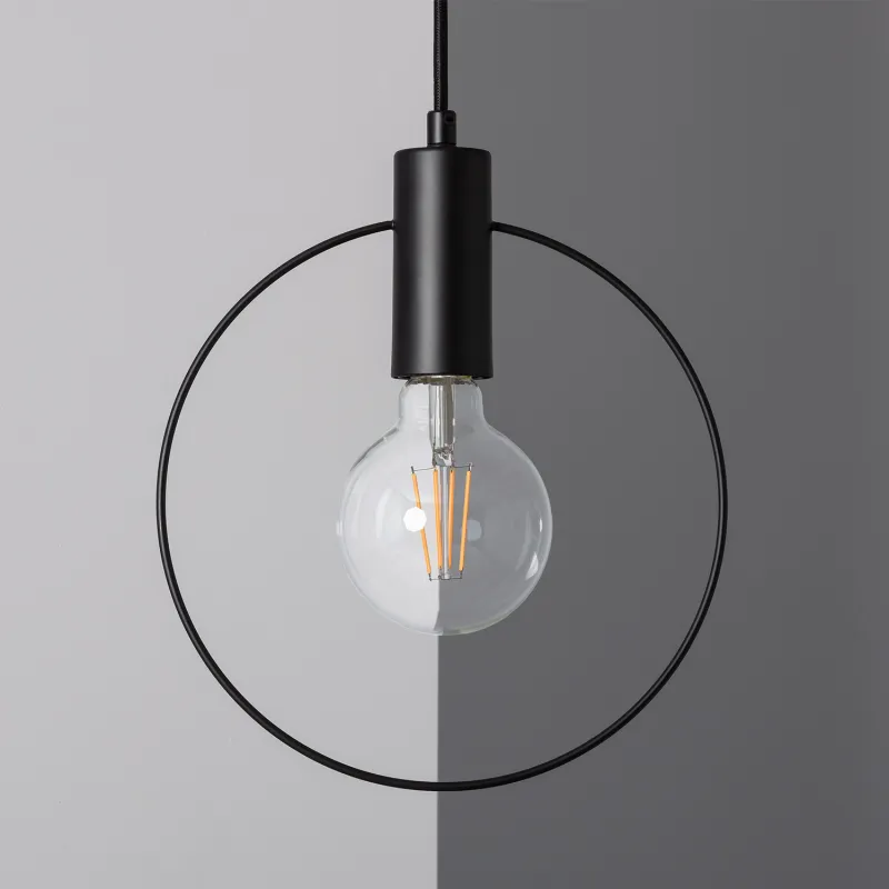 suspension-plafonnier-retro-culot-e27-anneau-