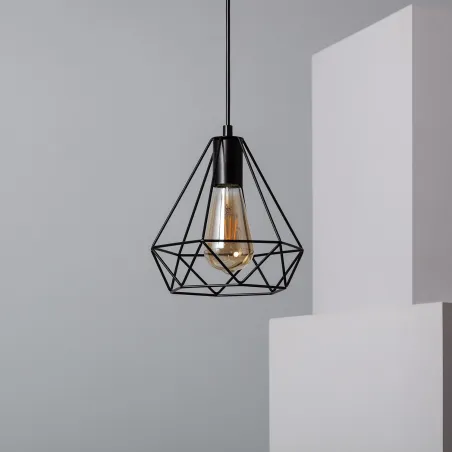 suspension-luminaire-suspendu-cage-culot-e27