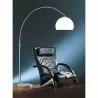 TRIO Lampadaire intérieur chrome SOLA - Pas cher