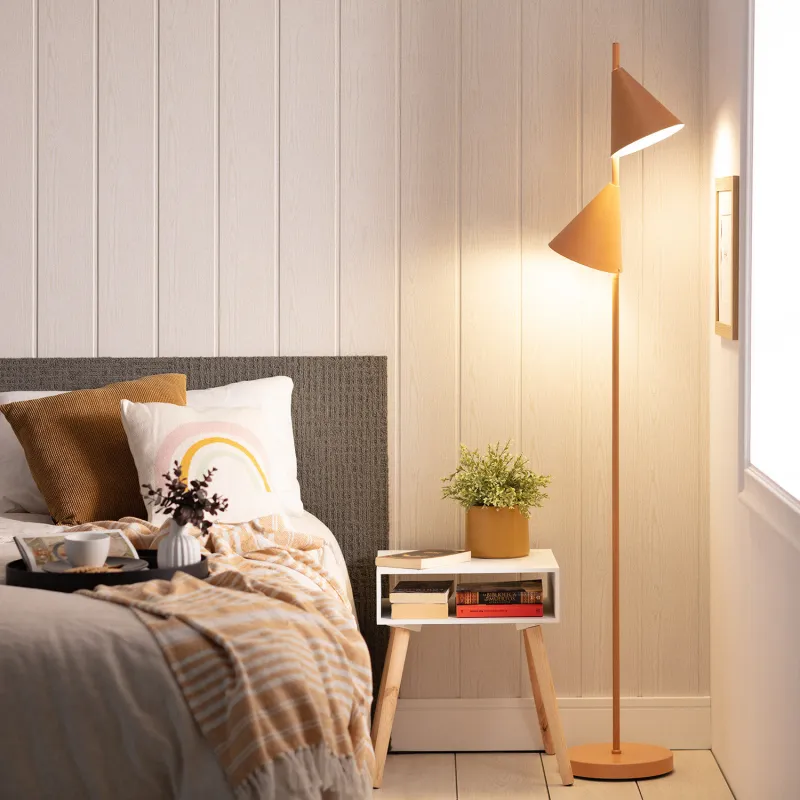 lampadaire-a-poser-164cm-230v-pied-metal-noir-blanc-marron