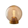 Bubbles diam.18 lampe à poser, ambre