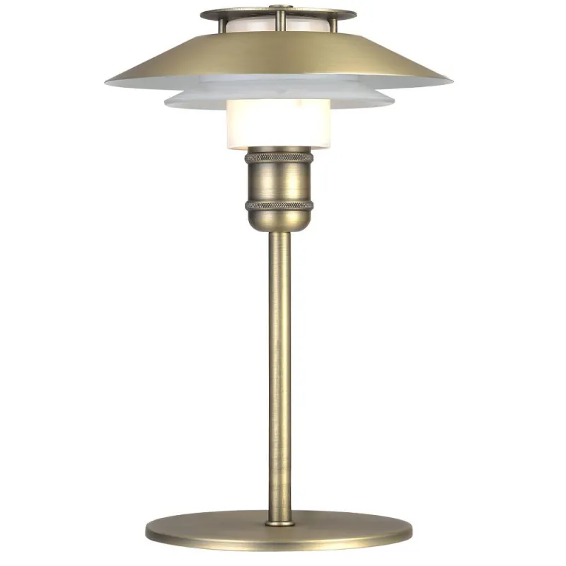 1123 lampe à poser diam.18 G9,  antique