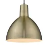 Metropole suspension diam.20 laiton antique