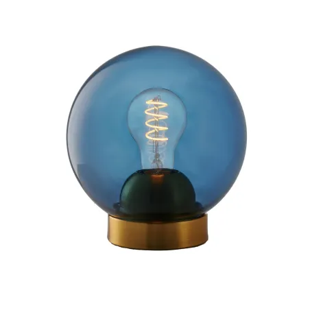 Bubbles diam.18 lampe à poser, bleu