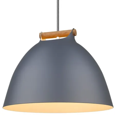 ARHUS suspension diam.40 E27,  Gris / bois